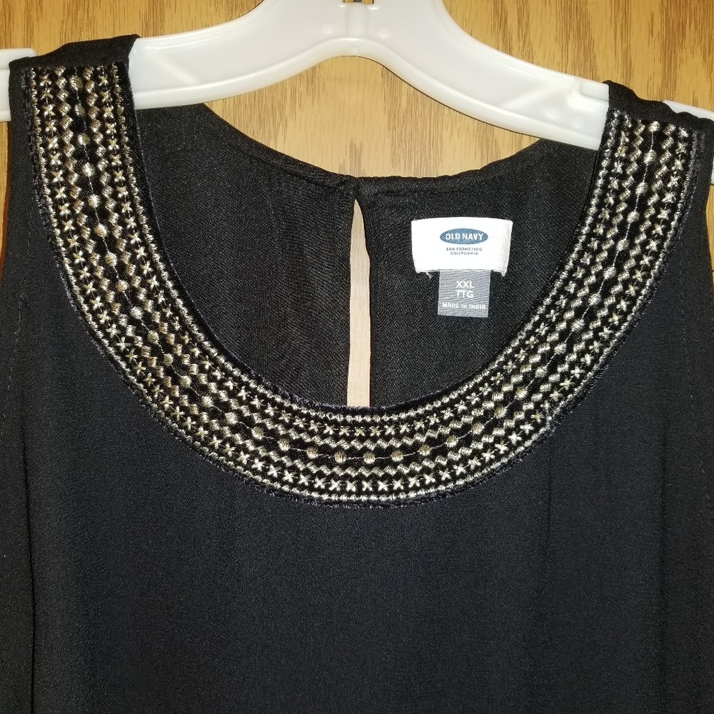 Old Navy LBD with embellished top